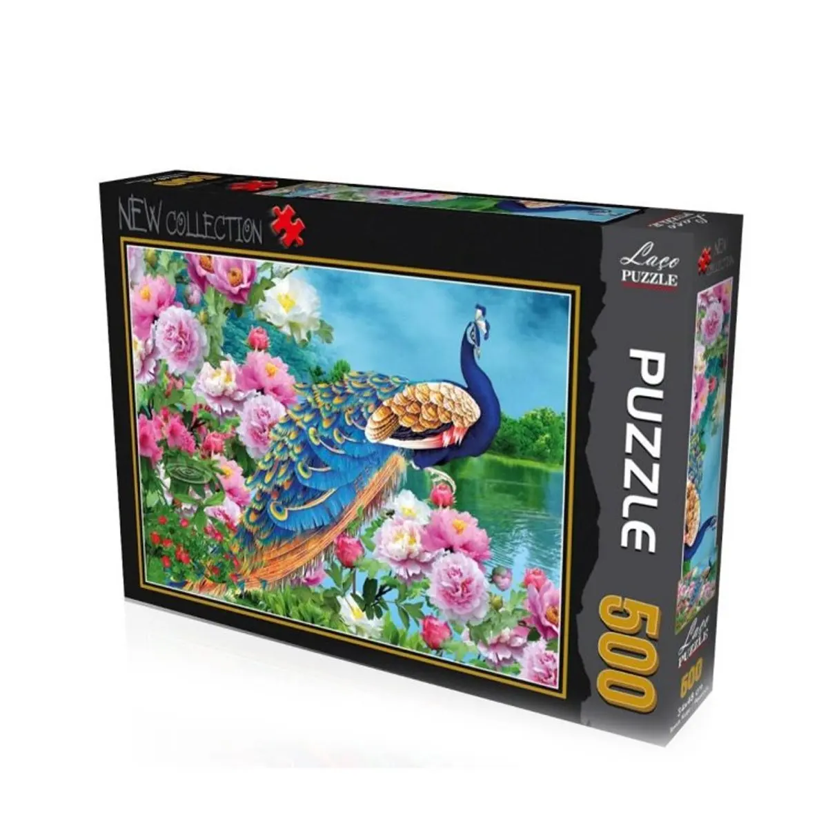 LC7212 peacock peacock 500 pieces Puzzle