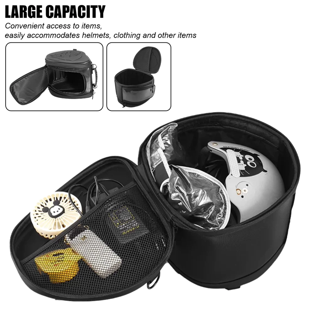 Scooter Tunnel Bag EVA Hard Shell Motorcycle Fuel Tank Bag Pedal Saddle Bag for Yamaha XMAX 125 250 300 400 NMAX 125 155 160