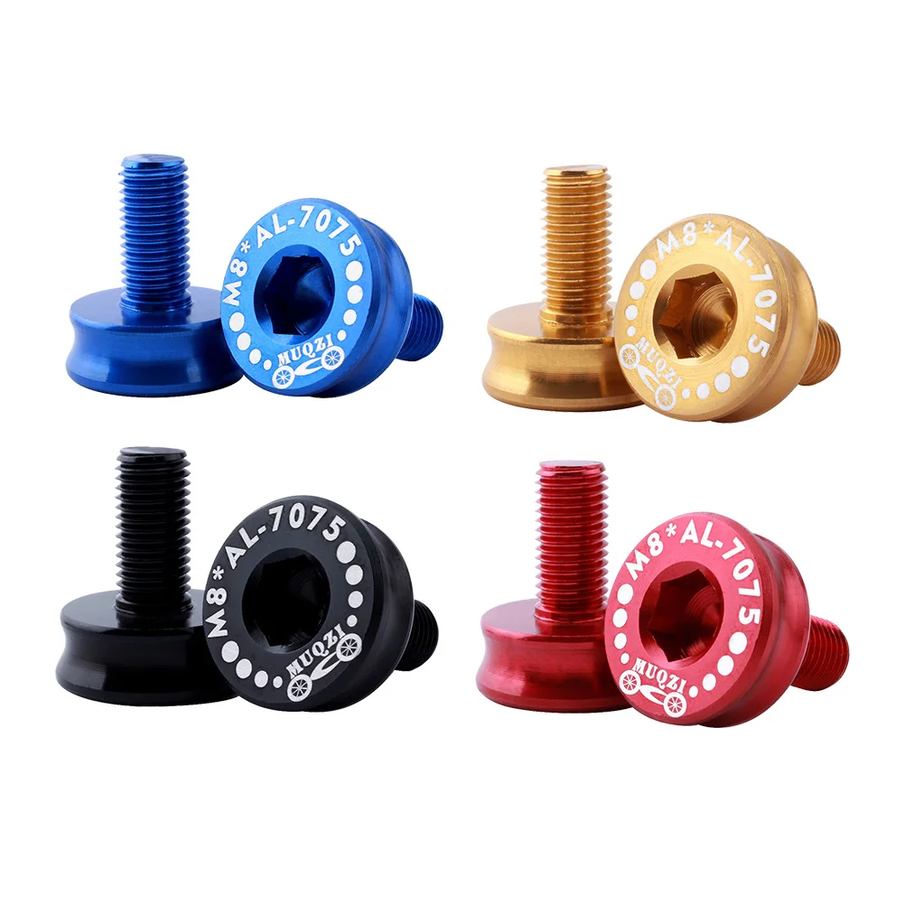 

Aluminum Alloy Bicycle Crank Screw 7075 Waterproof For Mountain Road Bike Folding Cycle Fixed Gear Alloy Screw