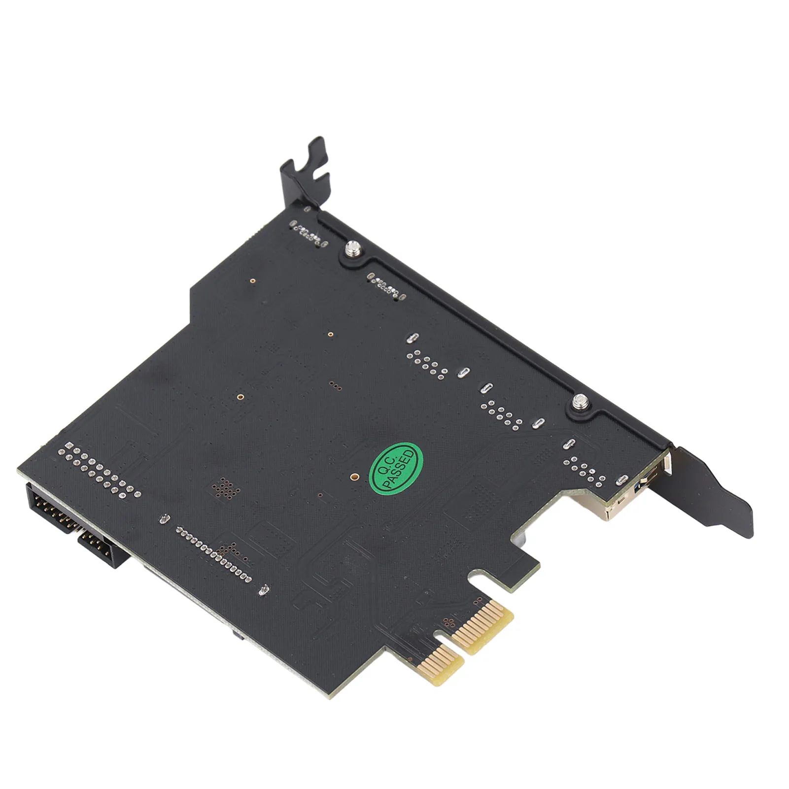 PCIe to USB 3.2 Gen 1 Card 5Gbps 3 USB Type A 2 USB Type C 5-Port PCI Express Expansion Card for Windows for Linux