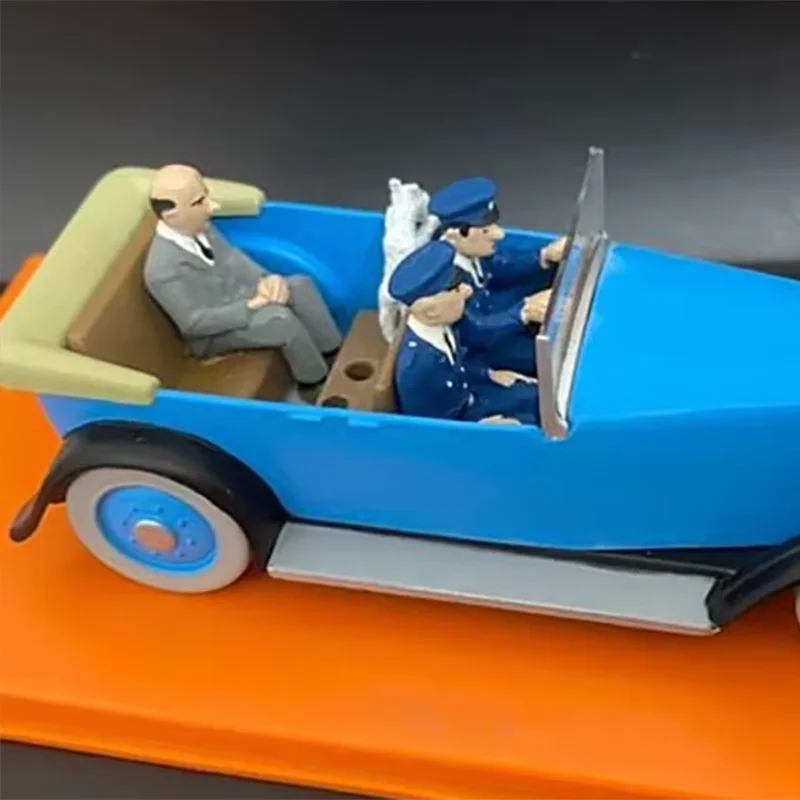 Diecast 1:43 Scale Blue Car Model Action Toy Figures Doll Ornament Diecast Alloy Car Model Best Gift For Kids