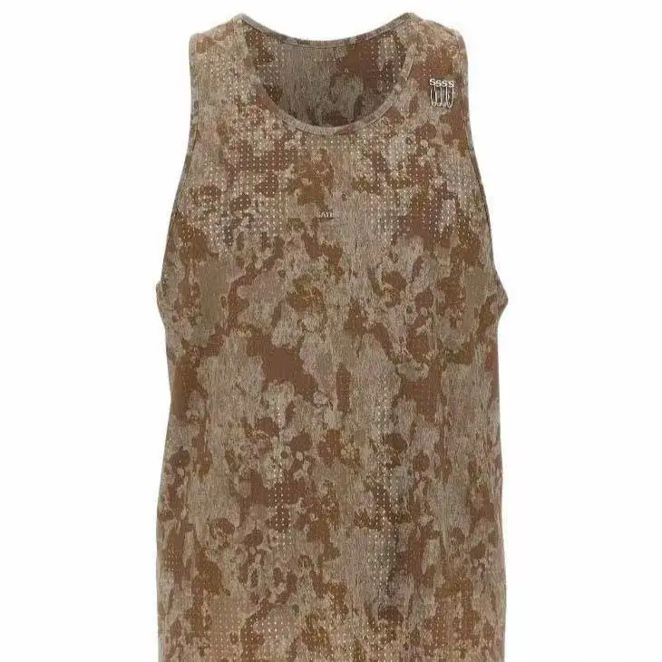 SATISFY Space-O Singlet Running Thunder Camouflage Vest