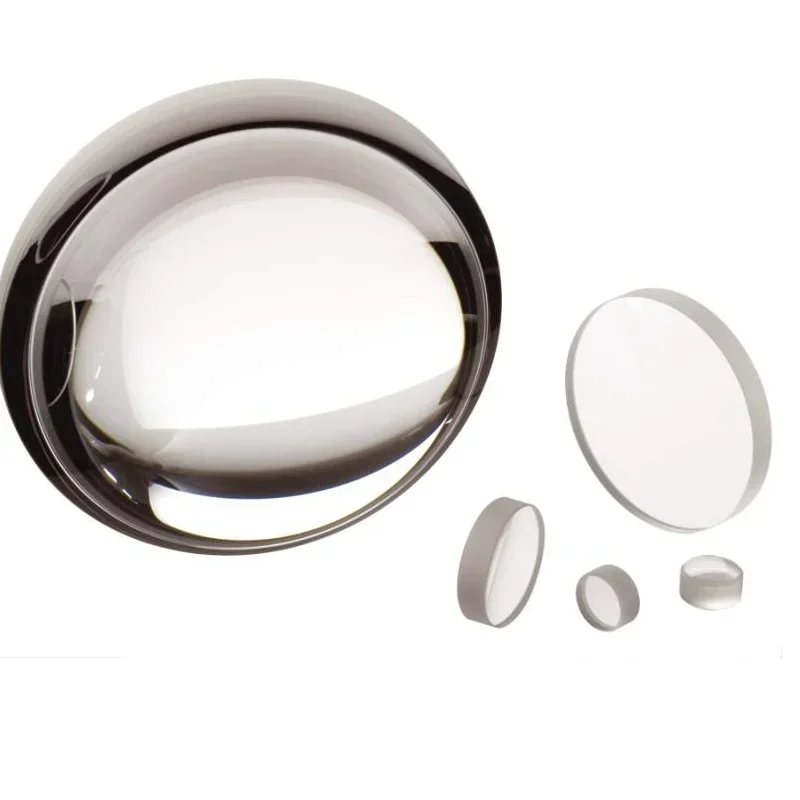 GLH22 Quartz Biconvex Lens Without Coating Diameter 25.4mm UV Fused Quartz Biconvex Optical Lens