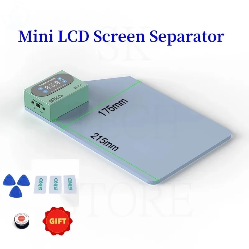 

SK-101 Heating Pad Mobile Phone LCD Screen Separator Opening Tool Screen Repair Kit Open Remover Refurbish Tool for iPhone iPad