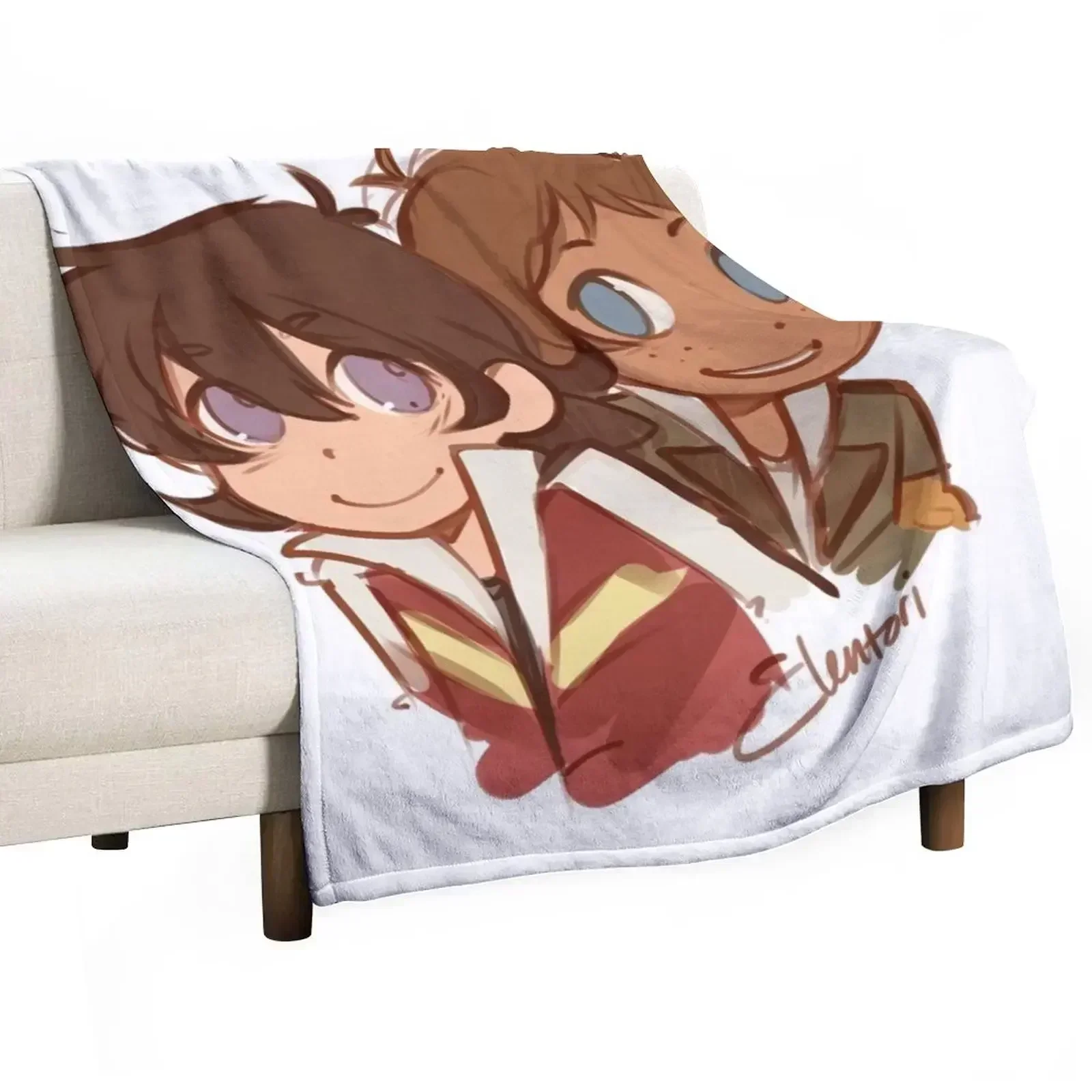 

Chibi Klance Throw Blanket Luxury St Retros Summer Beddings Sofa Quilt Blankets