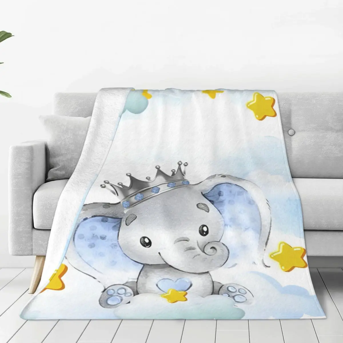 

Dumbo blankets Warm Flange blankets Soft and comfortable blanket picnic blanket birthday gift