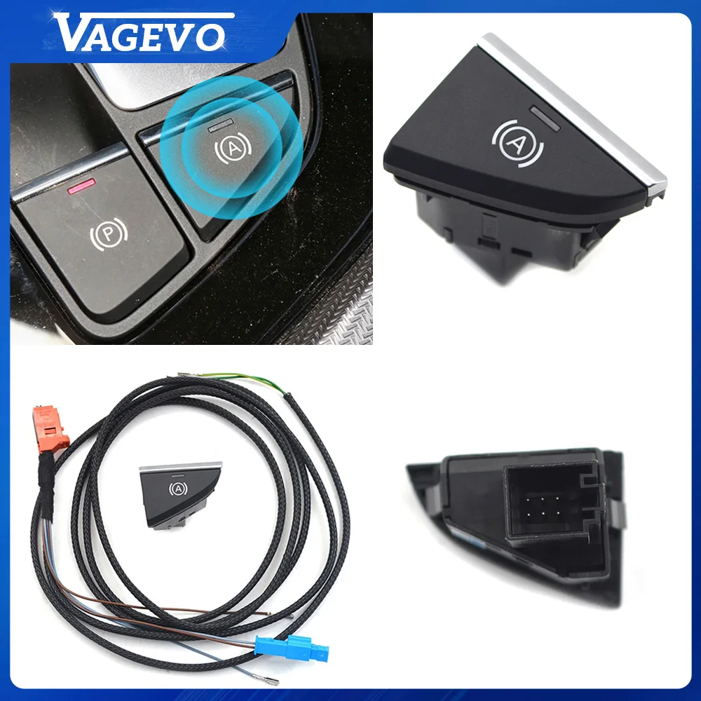 4M1927143B 4M1927143B  For Audi Q7 4M A4 B9 S4 A5 RS SQ7 Auto Hold Switch Wire Cable Harness 8W1927143A 8W1927143A view 2