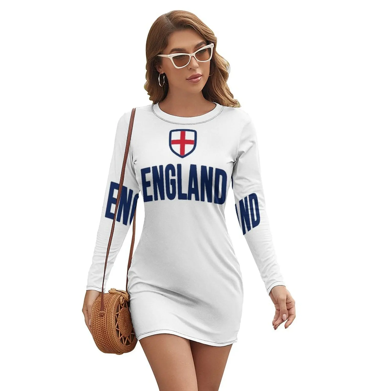 

ENGLAND Long-sleeved Dress Woman clothes dress for women summer clothes for woman