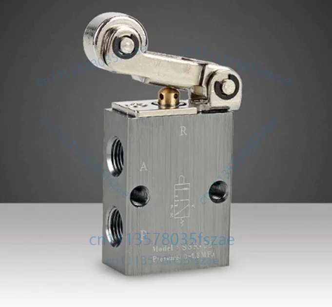 Accessories 1 pcs s3r-m5, s3r-06, s3r-08 pneumatic mechanical valve two-slot three-way