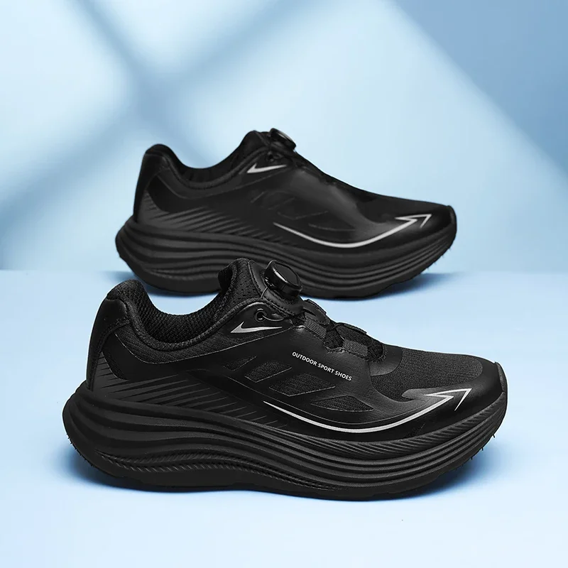 

Classic Brand Running Shoes For Men Black White Walking Jogging Shoe Man Breathable Sports and Leisure Shoe Mens Training Shoe