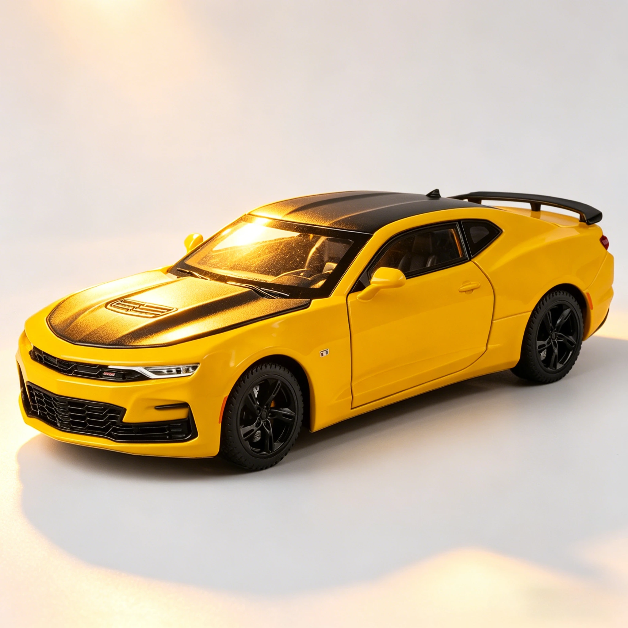 

1:24 Camaro Alloy Diecast Sports Car Model Toy Simulation Vehicle Pull Back Toys For Children Gifts