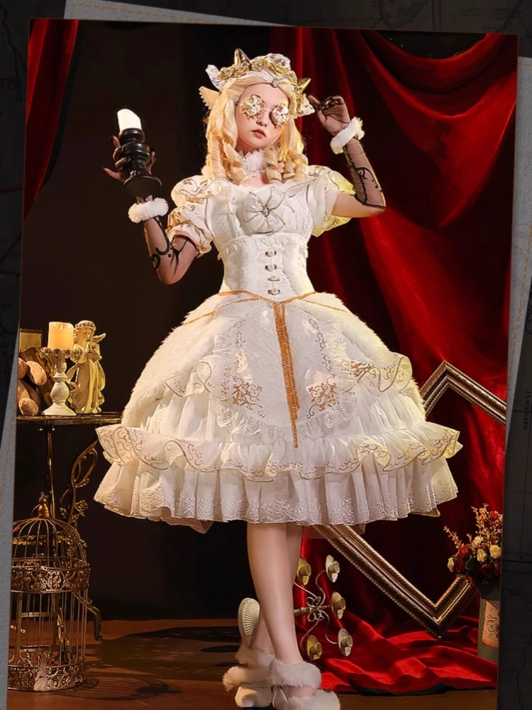 Little Girl Cosplay Costume Game Identity V Prime Evils Gorgeous Dress Role Play Clothing Carnival Party Lolita Dress Pre-sale