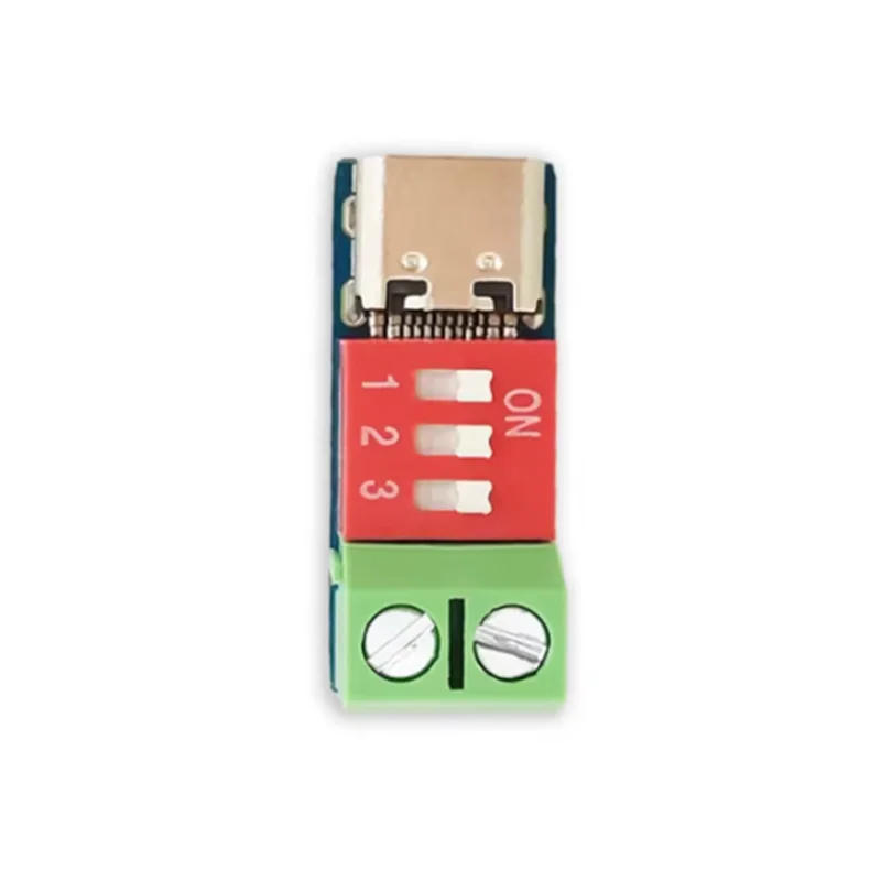 Модуль триггерной платы USB-C PD PD/QC Decoy Board Быстрая зарядка USB Type-c до 12 В Высокоскоростное зарядное устройство Модуль повышения доставки питания