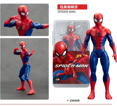 

Новые аниме Marvel Мстители фигурки Бэтмен Человек-Паук Халк Тор Сокол фигурки украшения автомобиля куклы детские игрушки подарки для фанатов