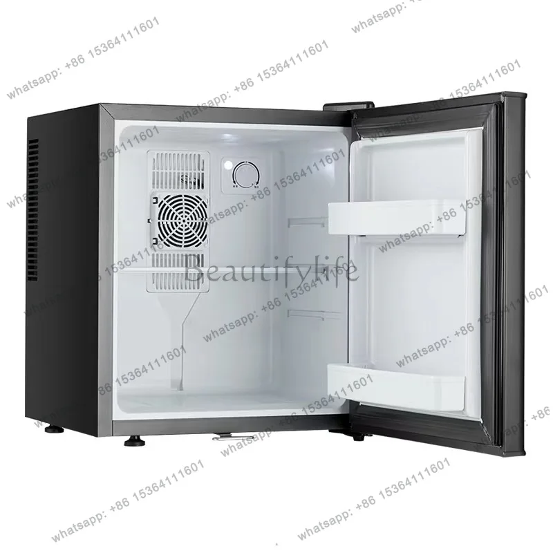Hot 110vBC-30C small refrigerator semiconductor refrigerator glass door fresh-keeping belt lock sample cabinet