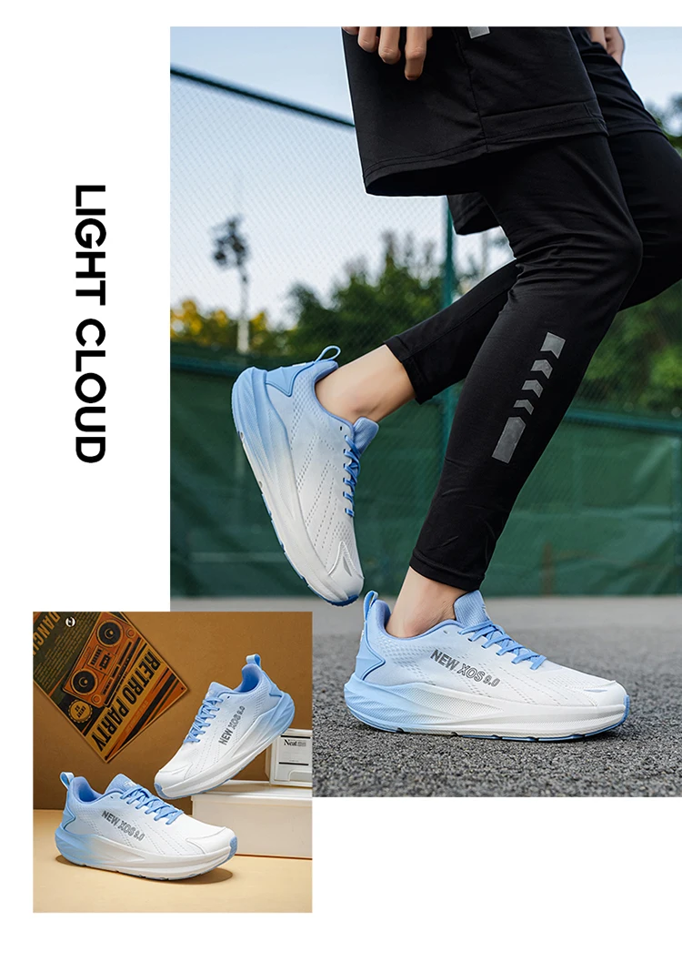 Wide Toe Running Shoes Autumn Winter Breathable Mesh Sneakers Lightweight Cushion Sport Shoes For Walking Jogging School Daily