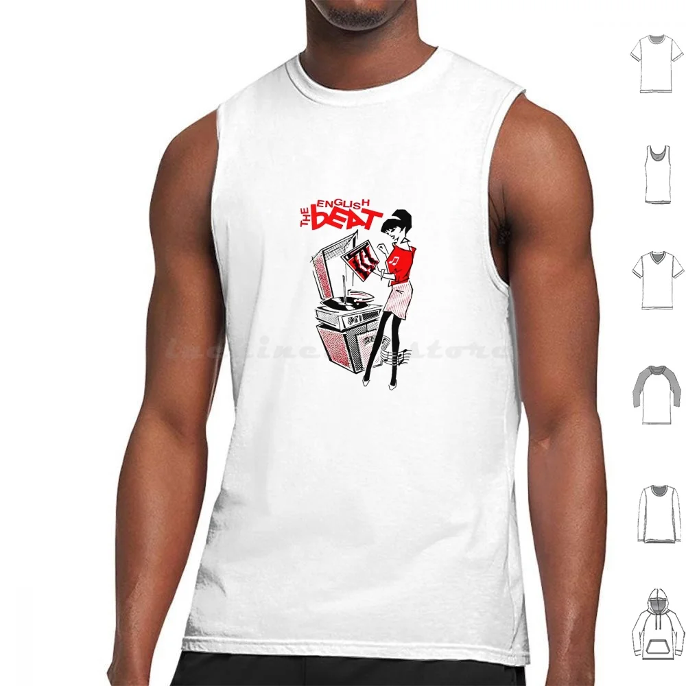 The English Beat Tank Tops Vest Sleeveless Ska Beat The English Beat English Reggae Rude Boy Two Tone The Beat