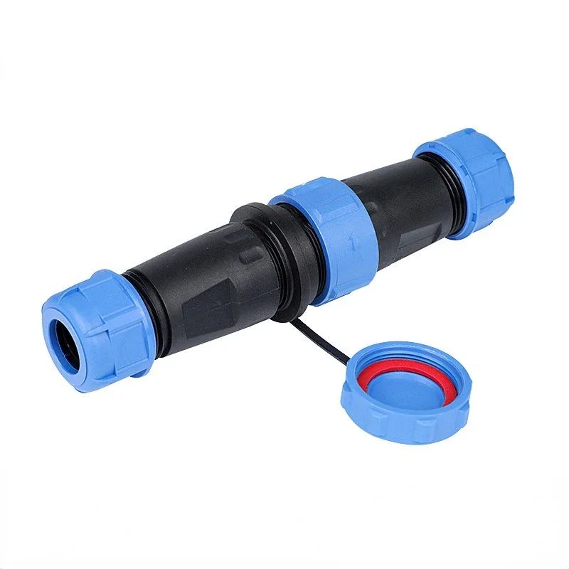 

2PCS SP17D Waterproof Docking Connector IP68 2 Pin 3pin 4pin 5pin 7pin 9pin Power Cable Connector SP17