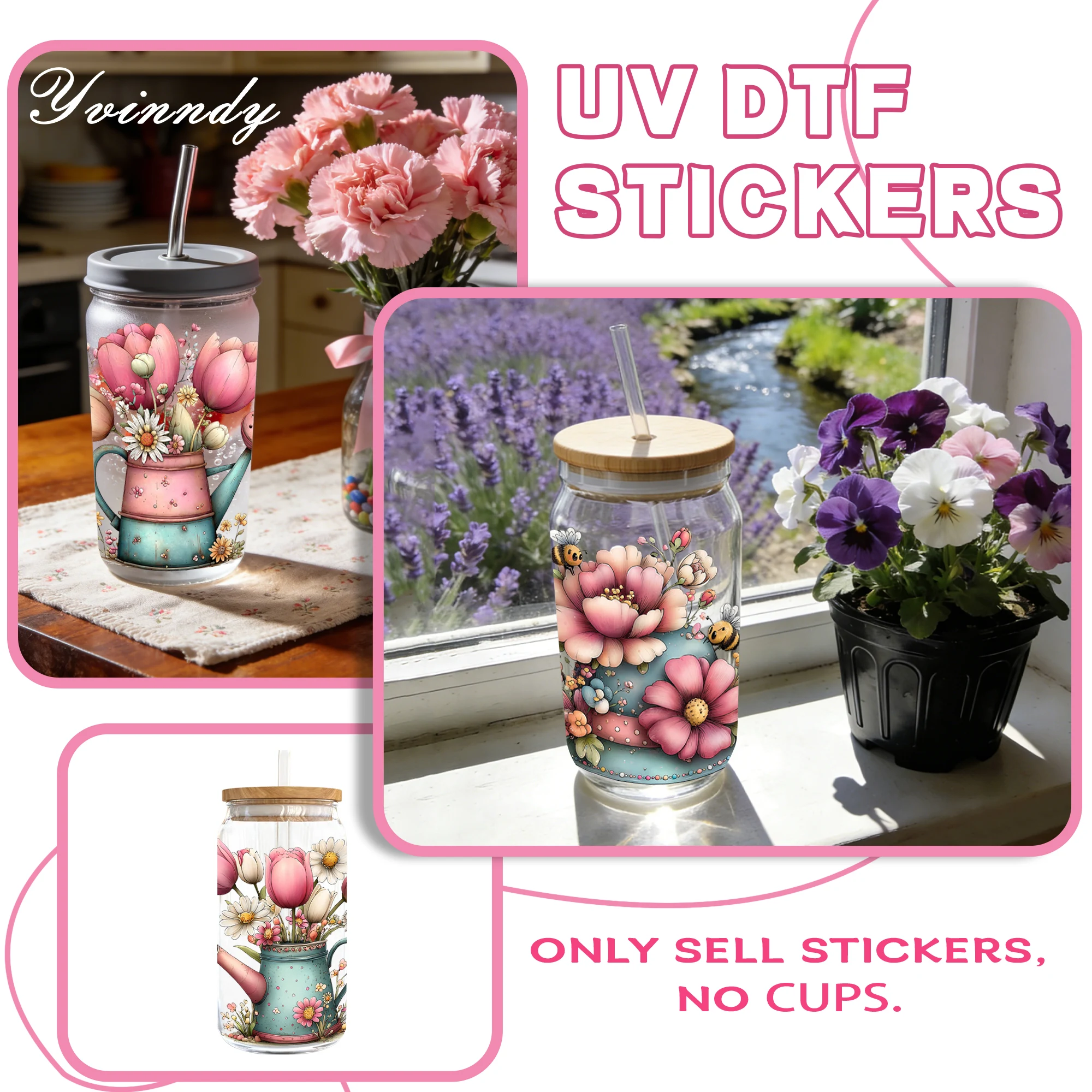5Pcs/Set Springtime Healing & - Rdta Tank Glass review and price