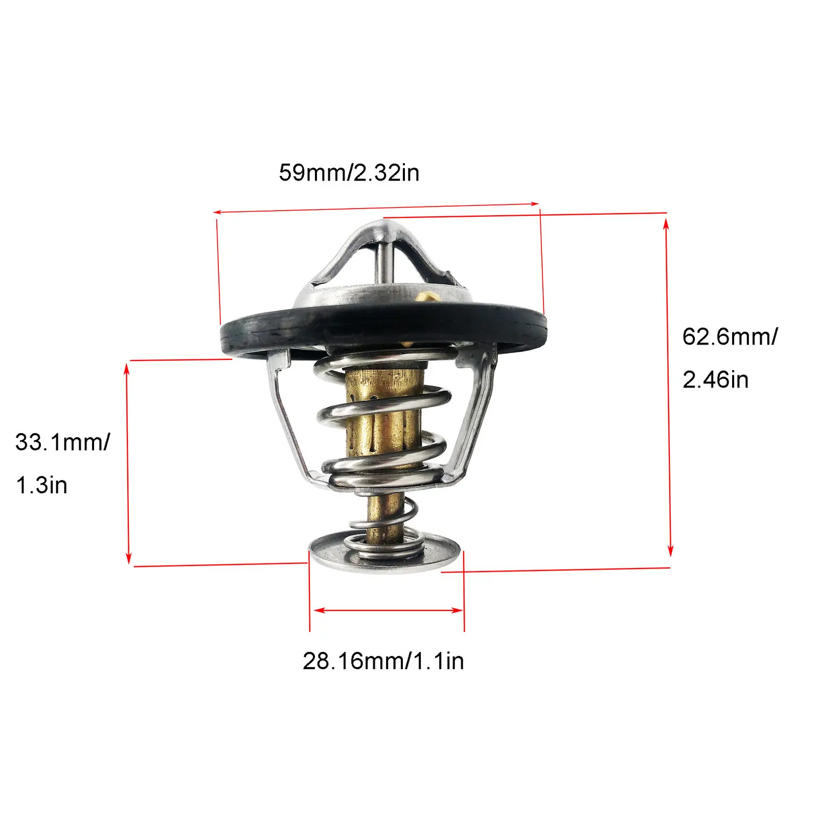 Car Engine Coolant Thermostat FRO Toyota Camry Corolla Sienna Lexus 90916-03129 90916-A3003 FREE SHIPPING