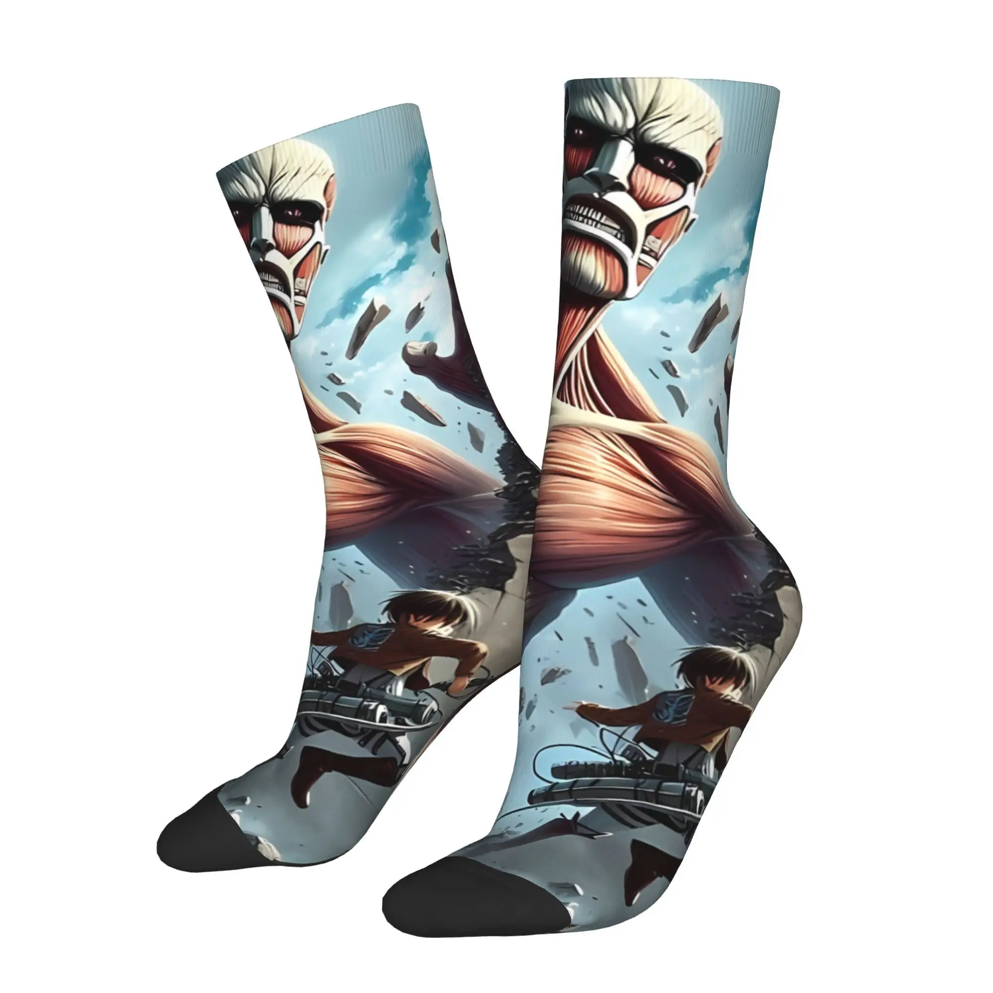 

enormous Attack On Titan Sock Printed Man Polyester