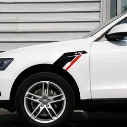 APR style car refit sticker,fashion car decor styling stickers and decals cover,automobile accessories for AUDI/BMW/VW GOLF