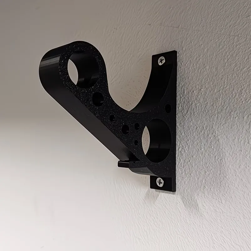 1pcs Plastic Motorcycle Helmet Wall Mount Bracket – Scratch & Rust Proof, Easy Install, Full-Face