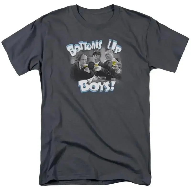 THREE STOOGES BOTTOMS UP Licensed Adult Men's T shirt SM 5XL