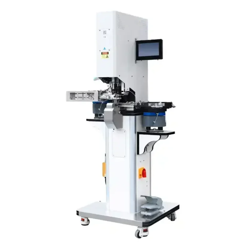 2024 New Design Automatic Snap Button Attaching Machine Metal Snap Button Making Machines For Plastic Snap Button Attaching