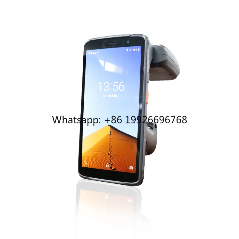 

Портативный RFID-считыватель Android (PDA) с функцией сбора данных, UHF, большой дальности действия, для складского и розничного учета, в наличии