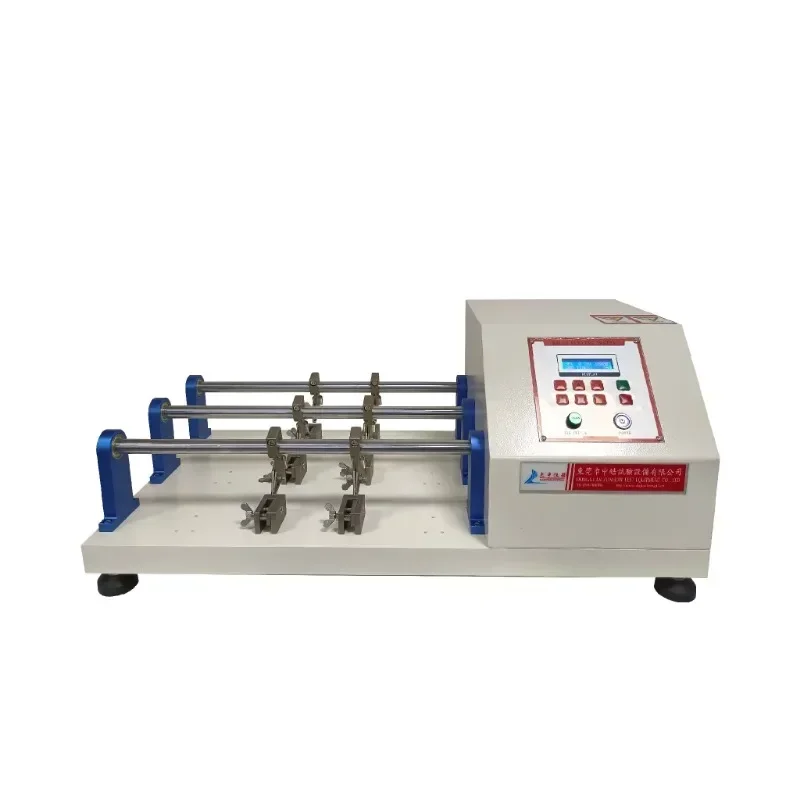 ماكينة اختبار ثني الأحذية الجلدية ذات 6 محطات، جهاز اختبار ثني البالي المطاطي #1