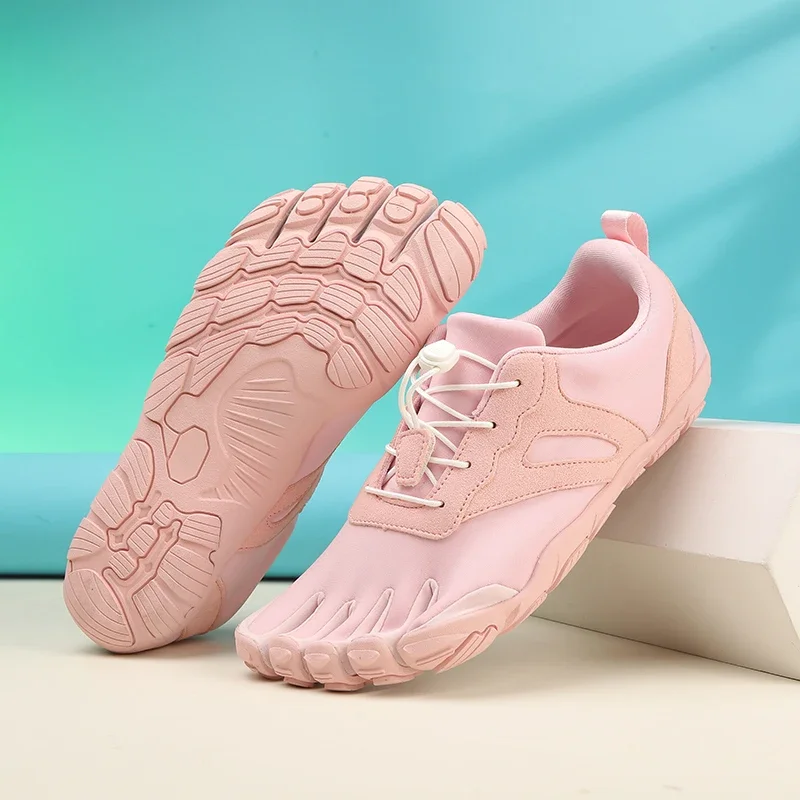 Split-toed Fitness Shoes Five-finger Shoes Yoga Training Pilates Weightlifting Deadlift Squat Barefoo Men's and Women's Beach