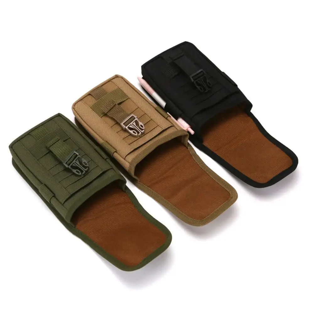 

Large Capacity Men's Multifunction Wallet Oxford Vertical Mobile Phone Belt Pouch Lock Portable Men's Clip-On Case Bag