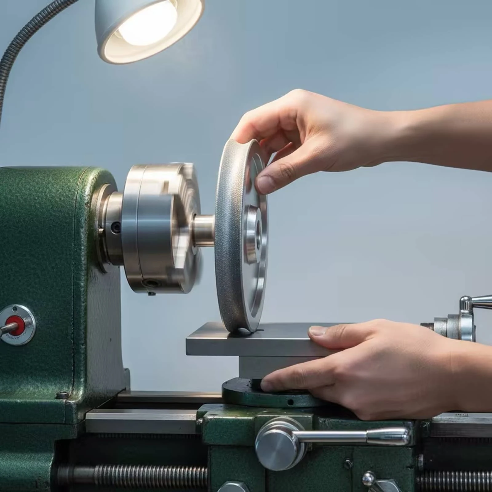 Diamond Grinding Wheel Three-Sided Grinding Wheel with Diamond Rim Textured Long-Lasting for Lapidaries, Jewelry Making view 4