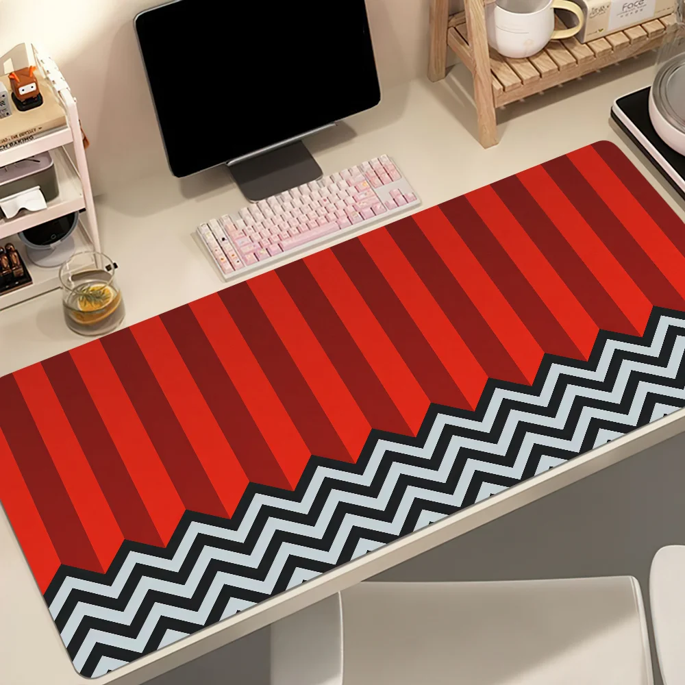 TV T-Twin Peaks Mouse Pad Non-slip Thickened MousePad Student Gaming Cushion Large Writing Lockedge Office