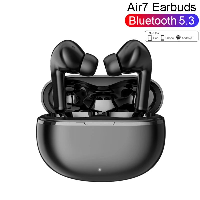 Air7 TWS Wireless Bluetooth Headset Touch Control Mic Earbuds Wireless Headphones Noise Cancelling Air Pro Bluetooth Earphones