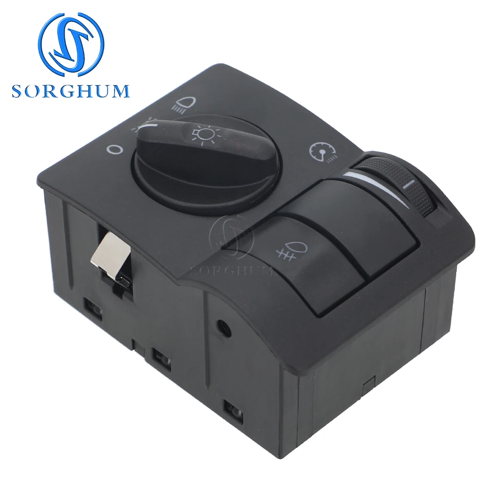 SORGHUM Car Headlight Fog Lamp Main Light Switch Control 09138128 for CHEVROLET GM CORSA 2002 2003 2004 2005 2006 2007 2008 2009 - view 3