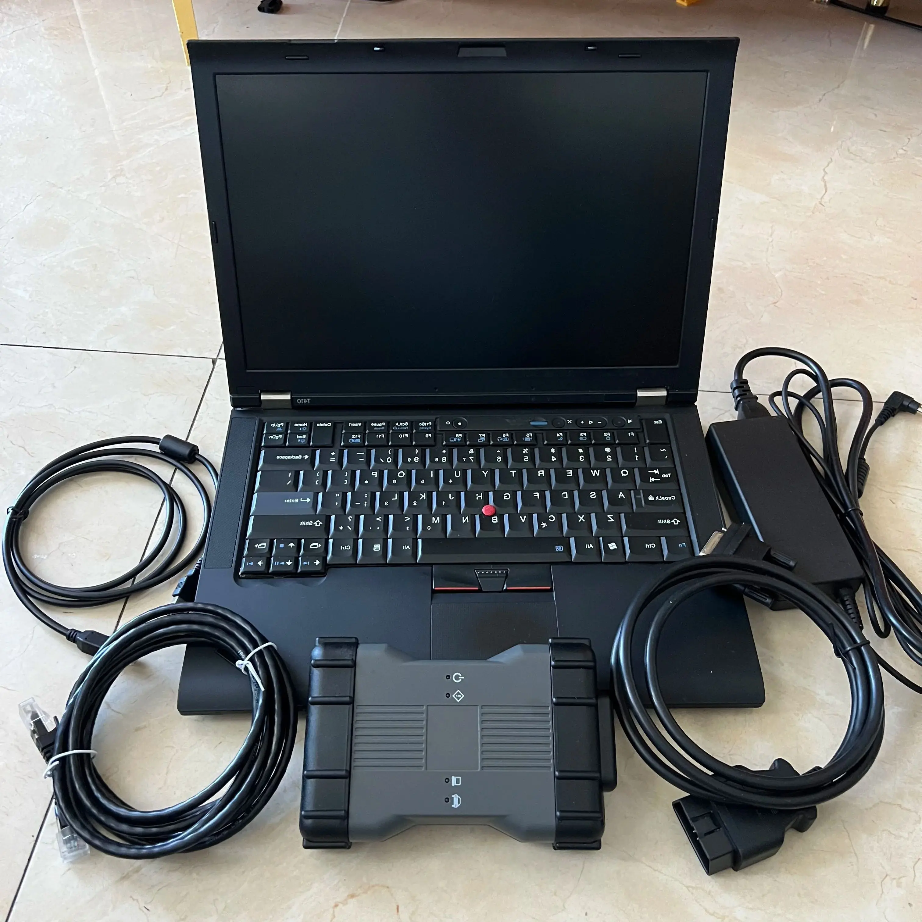 DOIP WIFI MB Star C6 support CAN BUS with software SSD HDD SD C6 Multiplexer vci with Laptop T410 i5CPU Car Diagnostic Tool