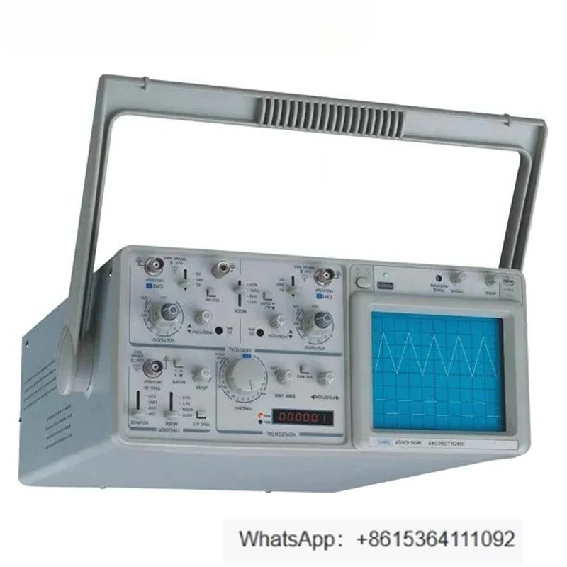 Osciloscópio analógico de doble rastro MOS-620CF Contador de frecuencia de 6 dígitos 20MHz