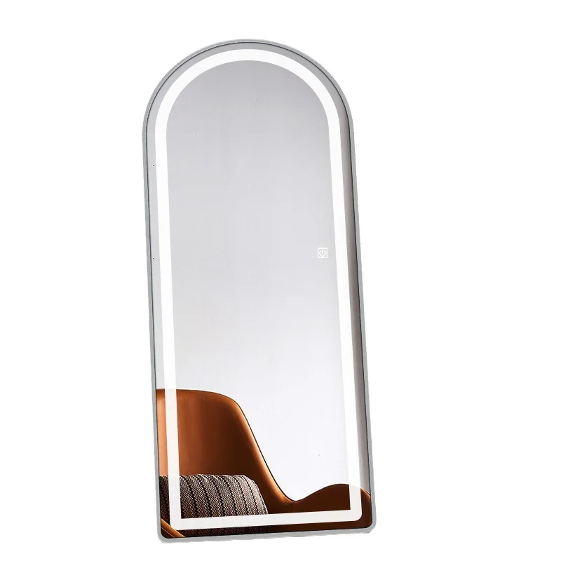 Arch led full body mirror smart with lamp dressing mirror bedroom ins fitting mirror