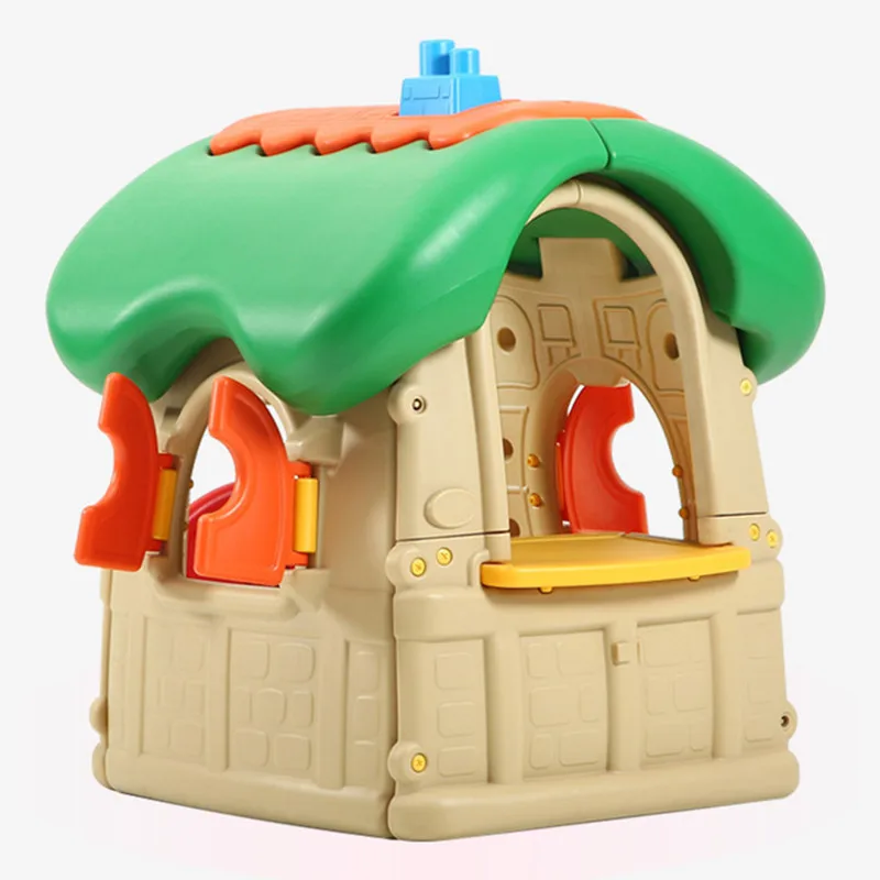 Children's room tent playhouse kindergarten chocolate house plastic house mushroom house