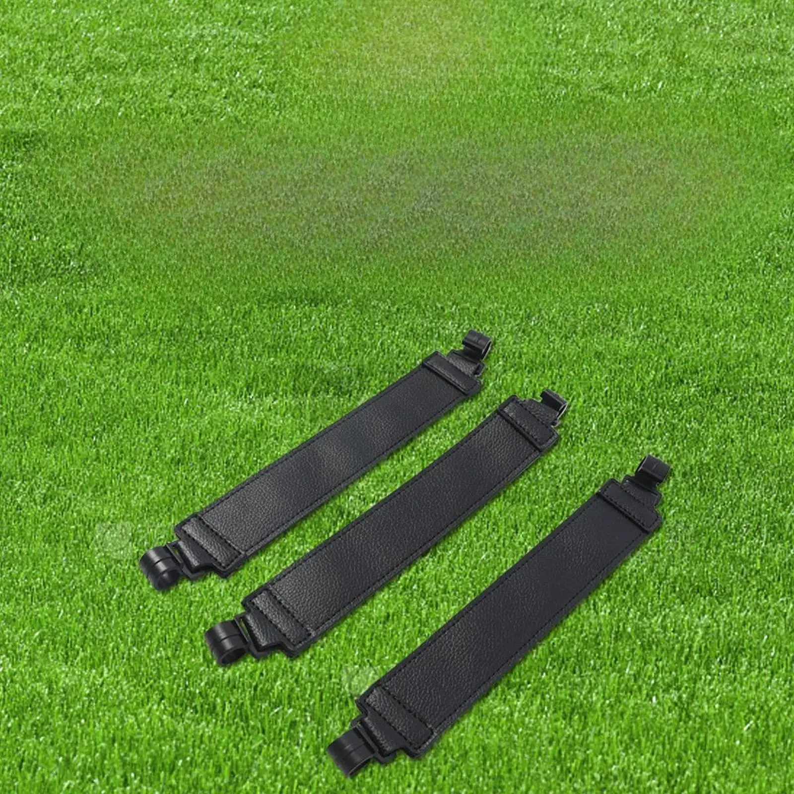 Compact PU Leather Golf Bag Leg Stabilizer Strap Stand Adjuster Golf Supplies for Travel and Play