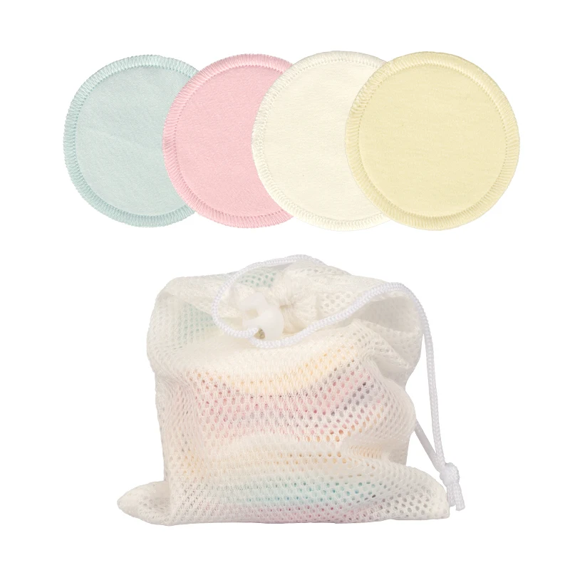 8Pcs Reusable Cotton Pads Makeup Remover Pads Washable Round Make Up Pads Cloth Nursing Pads Skin Care Tool Skin Cleaning