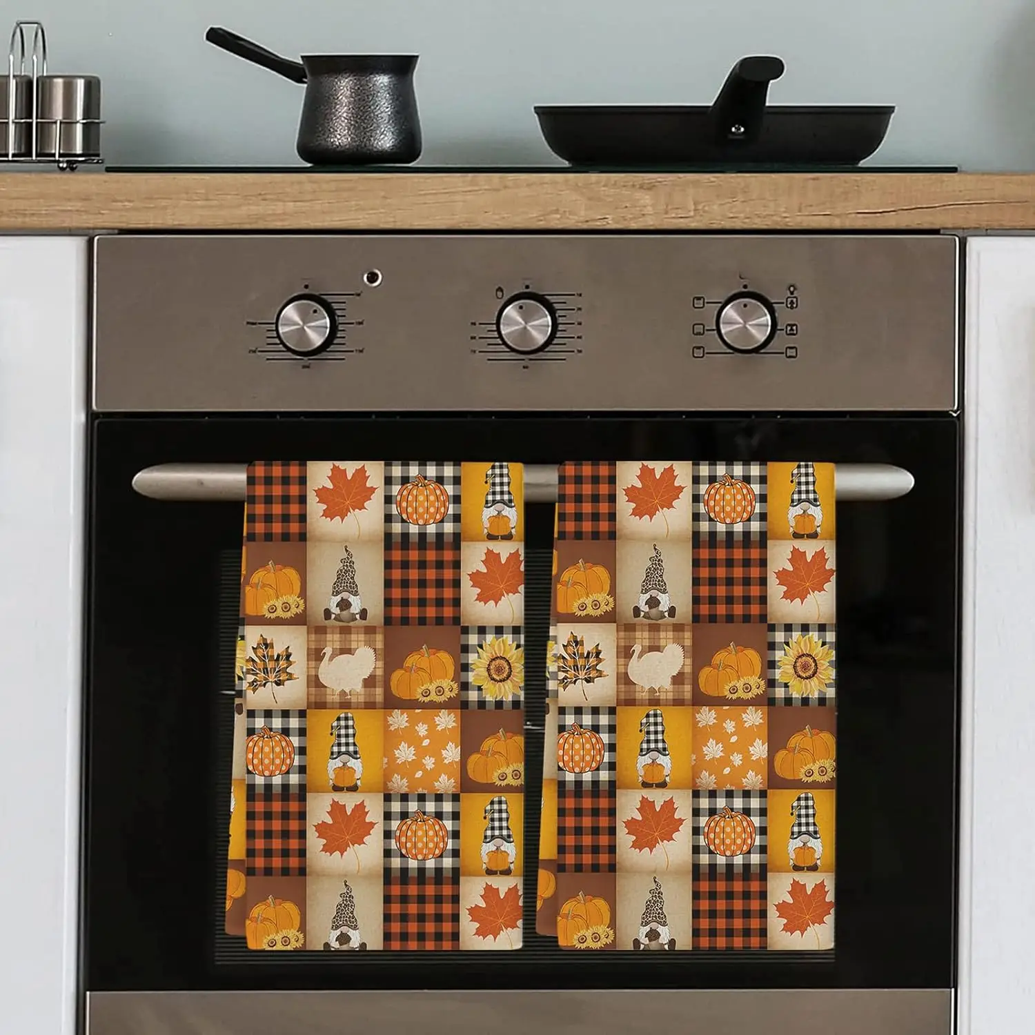 

Кленовый лист на День Благодарения, индейка, тыква, кухонное блюдо, чайные полотенца, чистящие средства, быстросохнущие полотенца для рук, набор украшений для дома