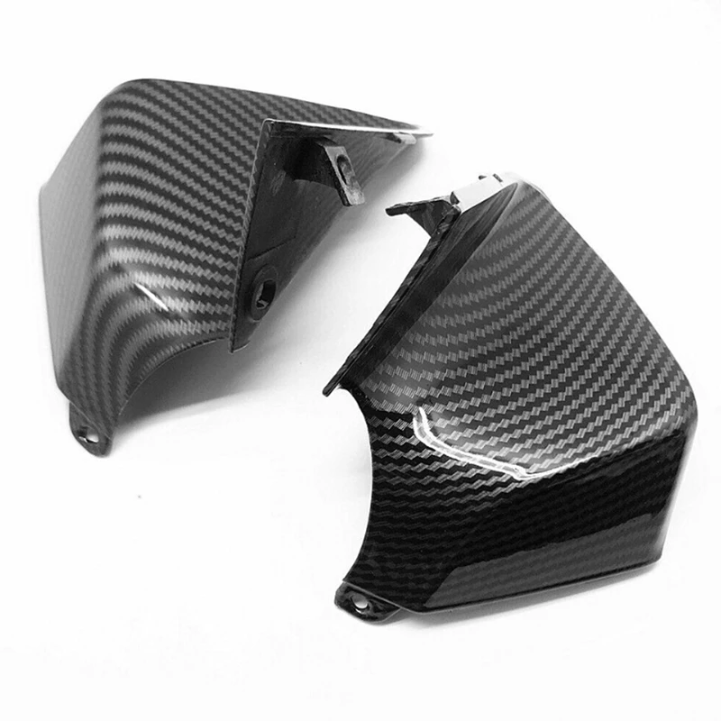 Carbon Fiber Finish Motorcycle Accessories Front Dash Side Meter Cover Fairing Cowl For Honda VFR800 2002-2012 Parts Accessories