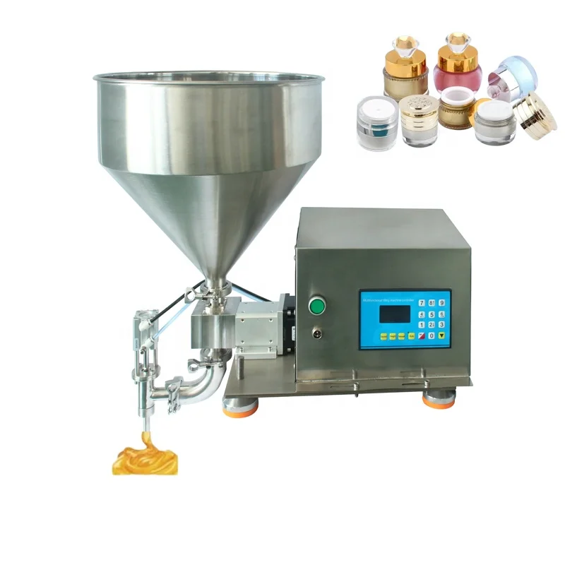 

High quality semi-automatic gear pump detergent viscous liquid soap oil gel gear paste filling machine