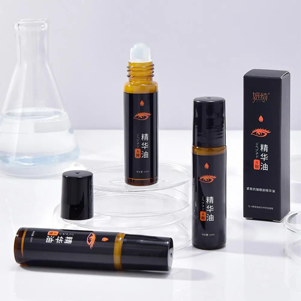 10ml Anti Wrinkle Eye Essence Oil Moisturizing Improving Fine Lines Black Eyes Lifting Firming Brighten Skin Eye Care Essence