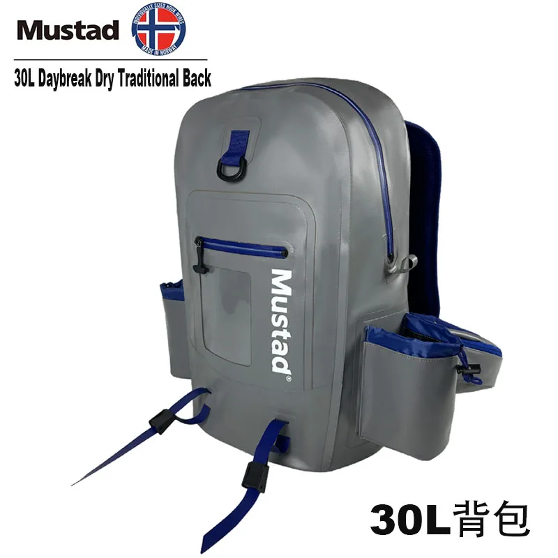 MUSTAD Mochila impermeable enrollable para pesca deportiva - imagen 5