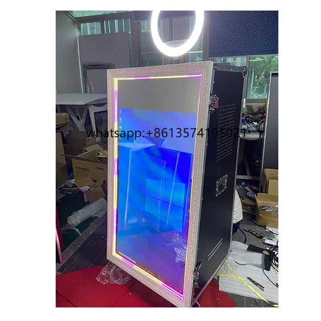

THot Sale Mirror Selfie Booth Hand Polaroid Photobooth Machine