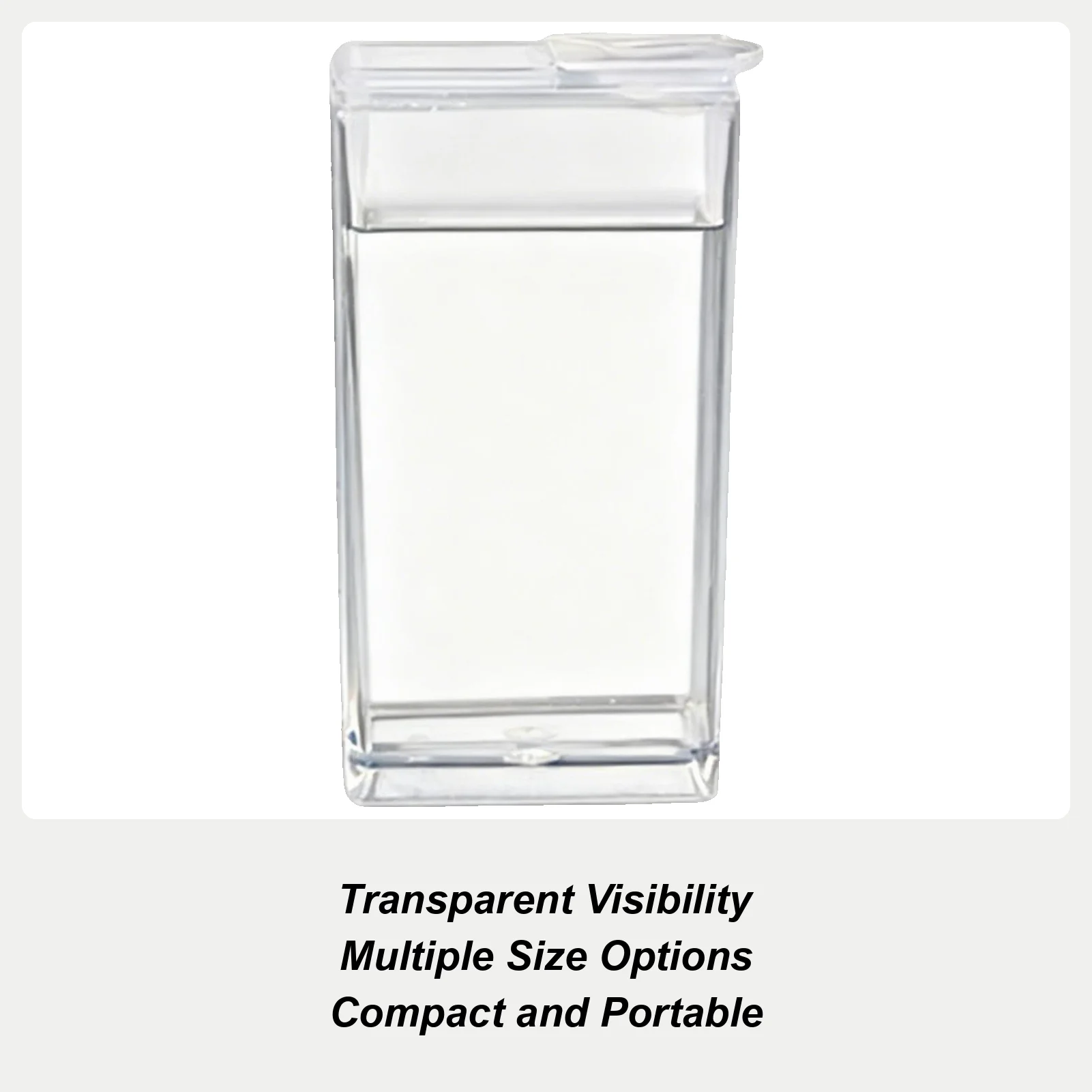 

Rhinestone Art Storage Clear Nail Gems Box Rhinestone Art Bead Storage Box For Home Apartment Adults Beginners Artists